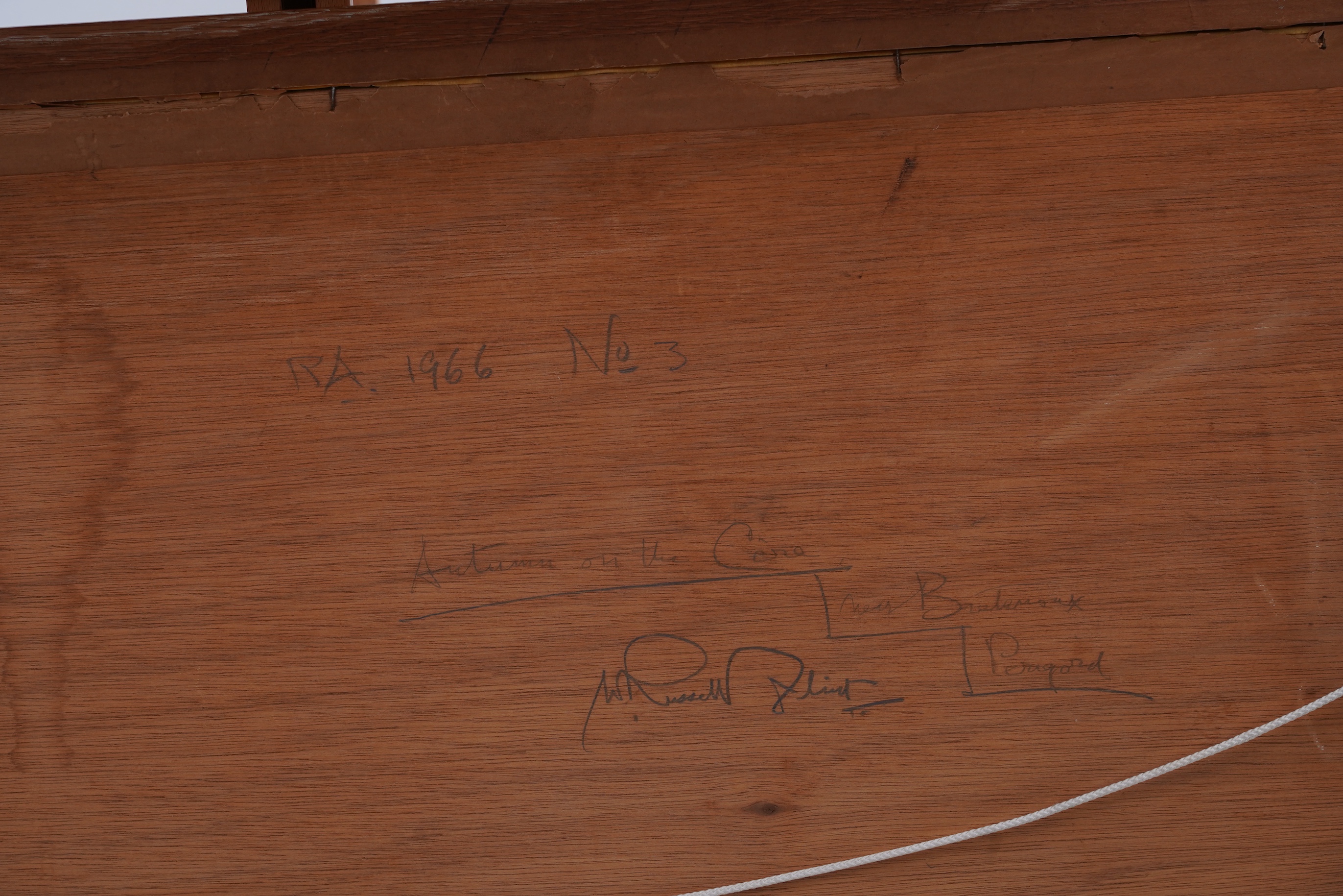 Sir William Russell Flint, 1880-1969, 'Autumn on the Cere'